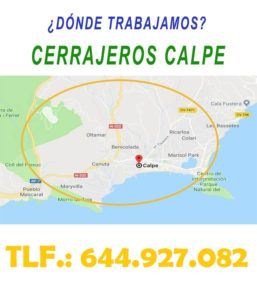 ¿ en que zonas de calpe trabajamos ?